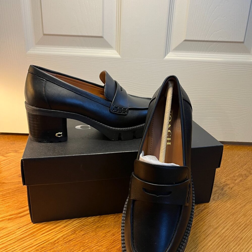 Coach Colleen Leather Loafer